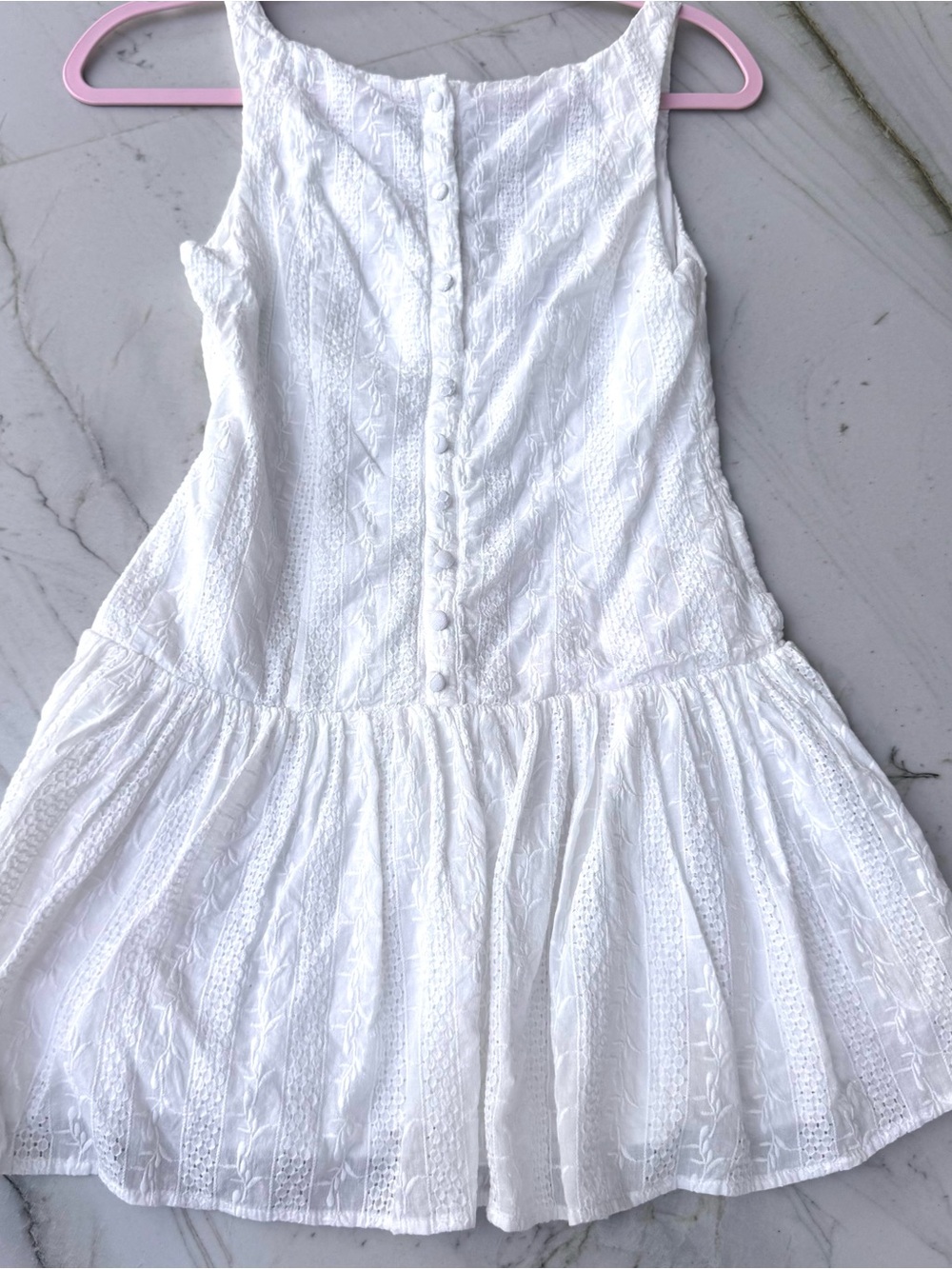White cotton Princess Polly